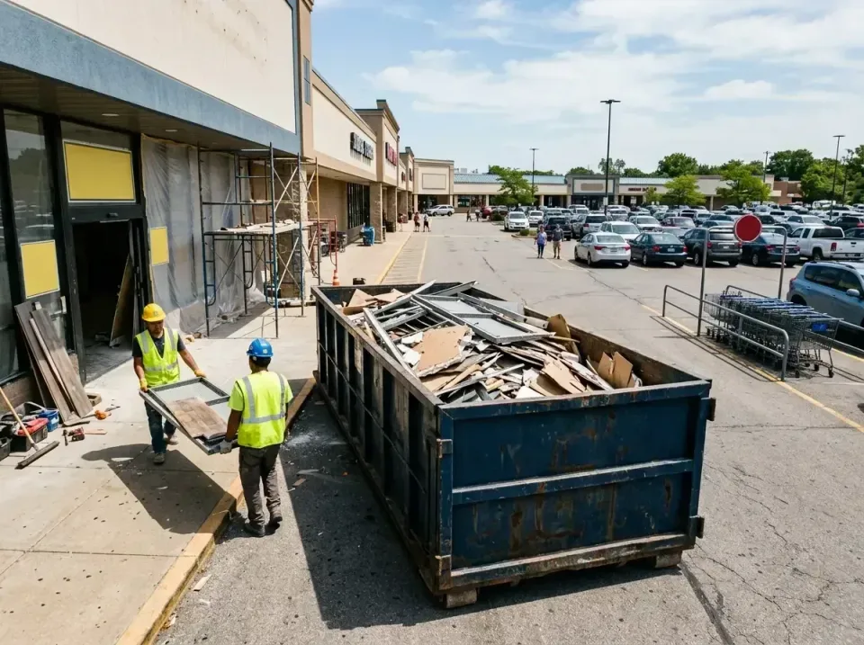 retail-store-renovation-debris-003 — frequently asked questions, Roll-off Dumpster Rentals in Avondale Estates, GA